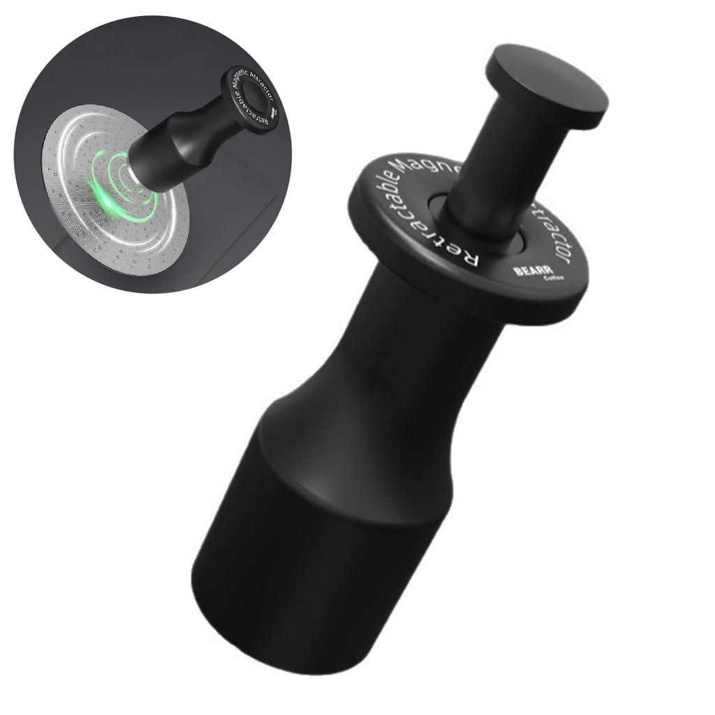 Магнитный инструмент для экрана кофейной таблетки эспрессо-машины с регулируемой магнитной силой, легкий кофейный аксессуар из алюминиевого сплава