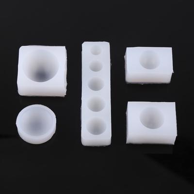 Набор из 5 штук Креативная DIY Полукруглая Кабошон Силиконовая Форма Молд Для Изготовления Эпоксидной Смолы Ювелирных Изделий