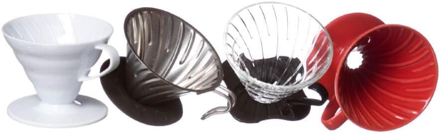 Hario V60 Прозрачная капельница для кофе 02 Прозрачная капельница для кофе на 1–4 чашки VD-02T