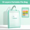 Папка для файлов формата А4 на 13 слоев, высоко вместительная сумка для документов, мультяшная сумка-архив, подарок
