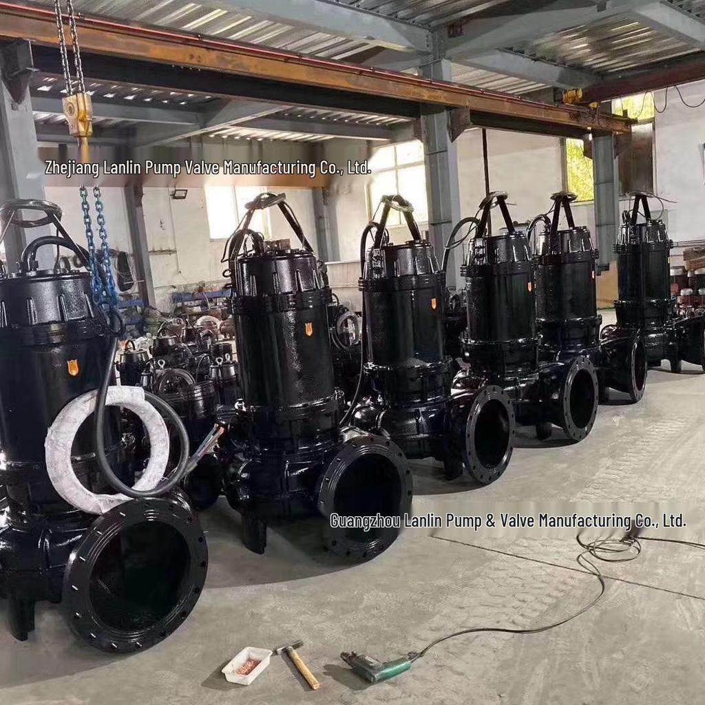 WQ 100WQ65-22 Submersible Sewage Pump for Basement Sump