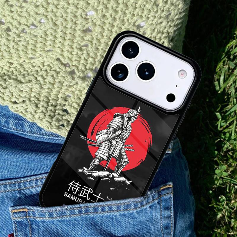 Японский Бусидо Самурай чехол для телефона Совместим с для IPhone 17air 16e 15 14 13 12 11Pro Max 17 Air