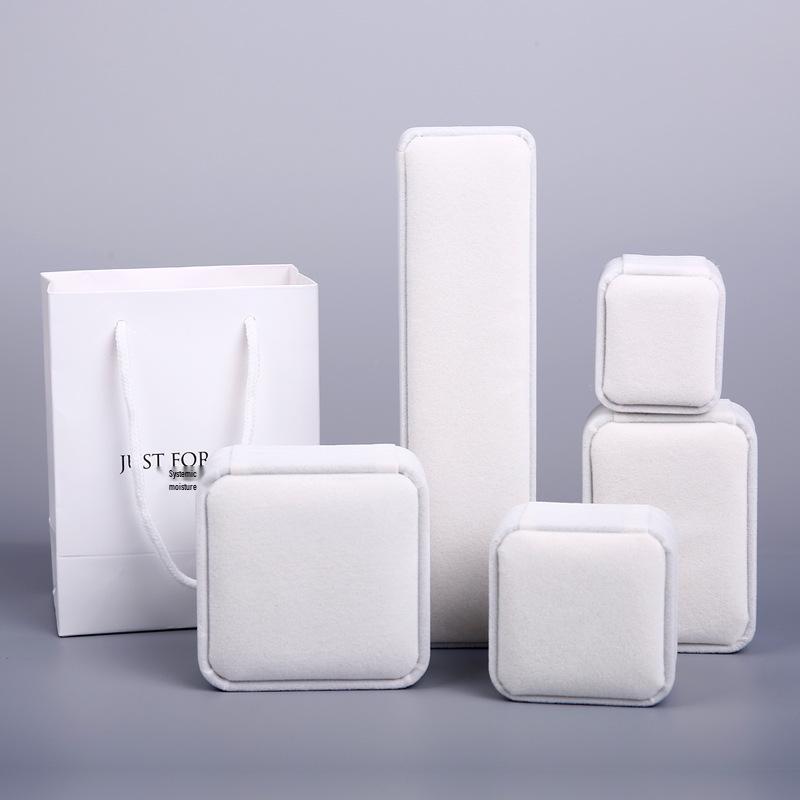Velvet Jewelry Box for Necklaces, Pendants, Rings, Earrings, Studs, Bracelets