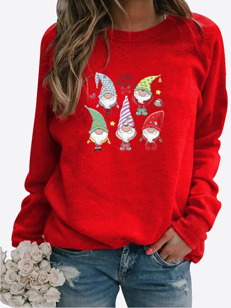 Женские зимние свободные толстовки с длинными рукавами и круглым вырезом, черные кошки с принтом, топы и блузки, футболки больших размеров