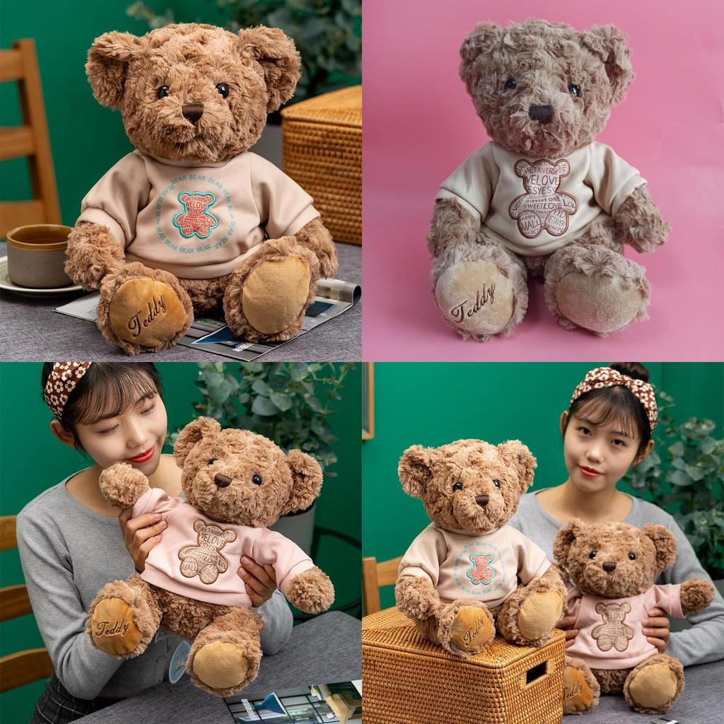Teddy Bear Delightful Plush Stuffed Animal Cuddly Bear Doll Cute 30cm Design