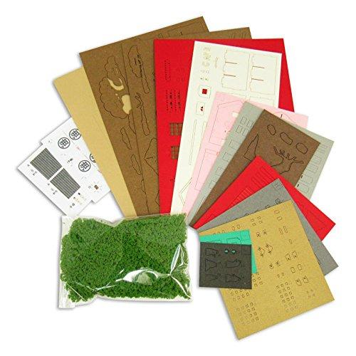 Sankei Studio Ghibli Series 1/150 Spirited Away Mysterious Town-5 MK07-28 Paper Craft