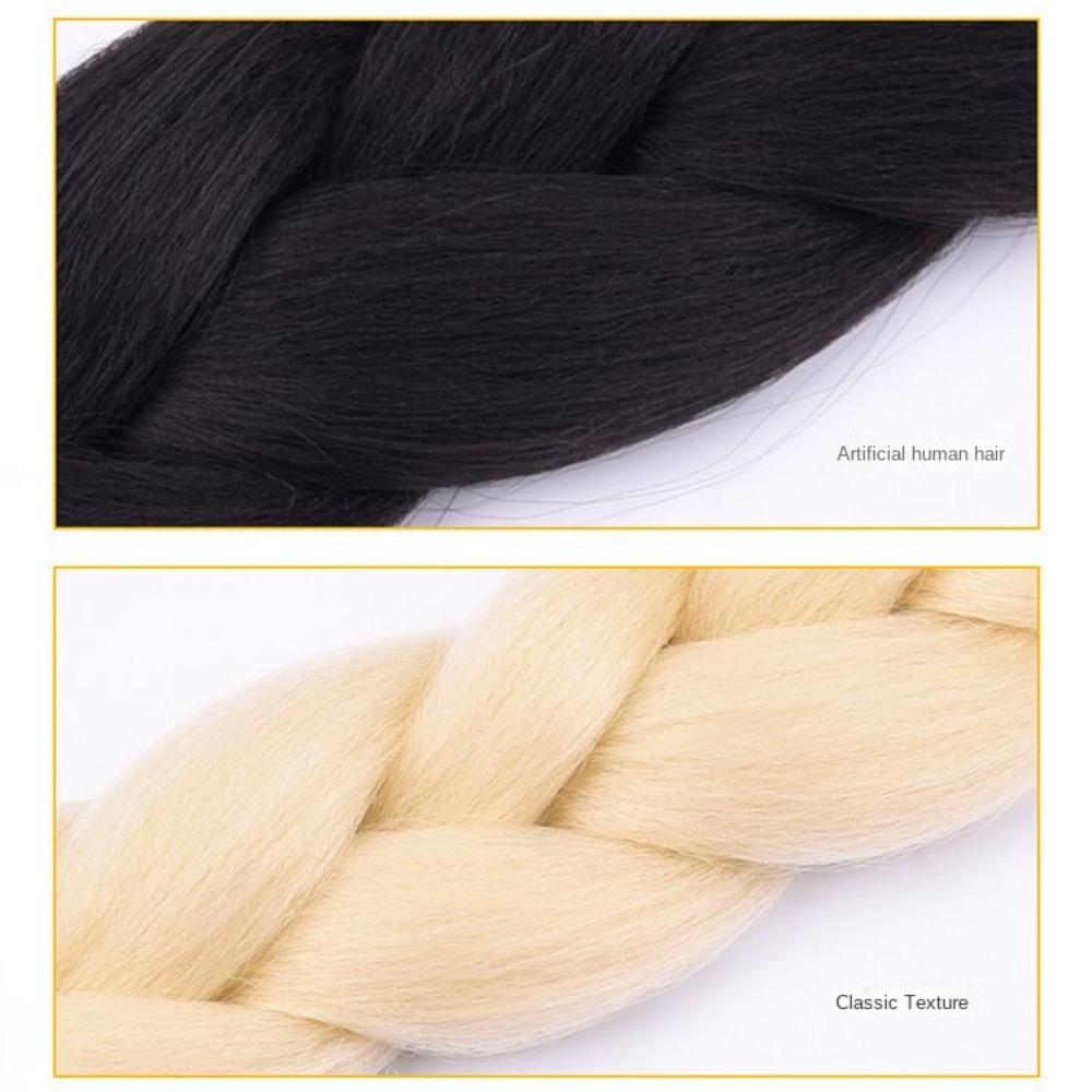 Синтетическая Джамбо Коса Омбре Женская DIY Плетение Волос Новое Плетение Наращивание Волос Женщины