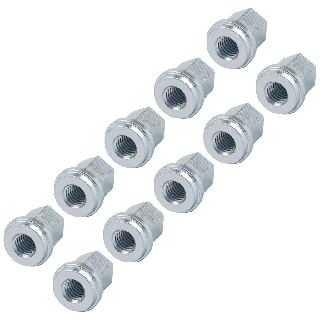 Group 31 Battery Stainless Steel Closed Nut For Standard 3/8" Stud 6015-010 10PCS