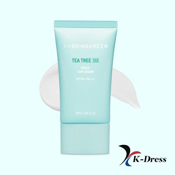 Bring Green Tea Tree Cica Свежий солнцезащитный крем 50 мл
