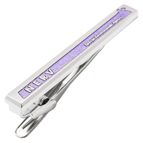 Evangelion x SWANK Зажим для галстука NERV, Фиолетовый, eva040tie