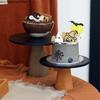 Подставка для торта из дерева и металла, десертный столик, подставка для торта, фотореквизит, поднос для фруктов, десертная тарелка, декоративный поднос для банкета