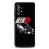 Initial D Car Phone Case for Samsung Galaxy A55 A35 A17 A07 A15 A13 A25 A51 A71 A72 A73 A32 A52 A52S A41 5G Soft TPU Shell Capas