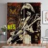 Шторы Ramones Детские шторы для спальни Жалюзи Блэкаут штора для комнаты 2 панели Хэллоуин украшение Перегородка Гостиная