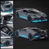 1:32 Scale Divo Bolide Sports Car Model Toy Metal Die-cast Music Light Pull Back Doors Opened Vehicle Models Boys Birthday Gifts