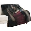Ada Wong Throw Blanket Cozy Napping Blanket Gift for Mom Dad