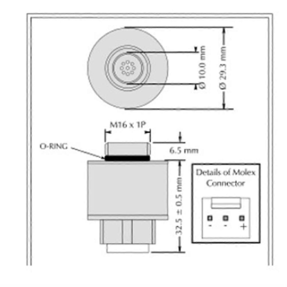 Кислородный датчик AO-02 Газоанализатор Совместим с AO2 AA428-210 AO2PTB-18.10