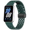 Сетчатый силиконовый ремешок с магнитной пряжкой для Samsung Fit 3, спортивный дышащий ремешок для часов, сменный браслет для Samsung Galaxy Fit 3