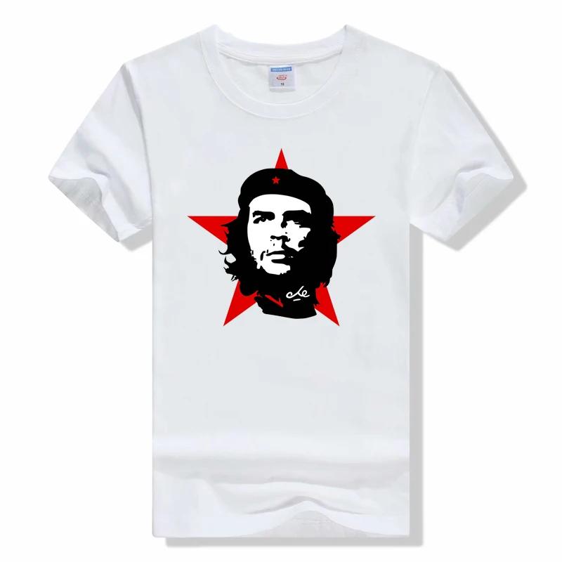 Che Guevara Print T-shirt O-Neck Short Sleeve T Shirts Oversized Harajuku Streetwear Tees Top summer t shirt