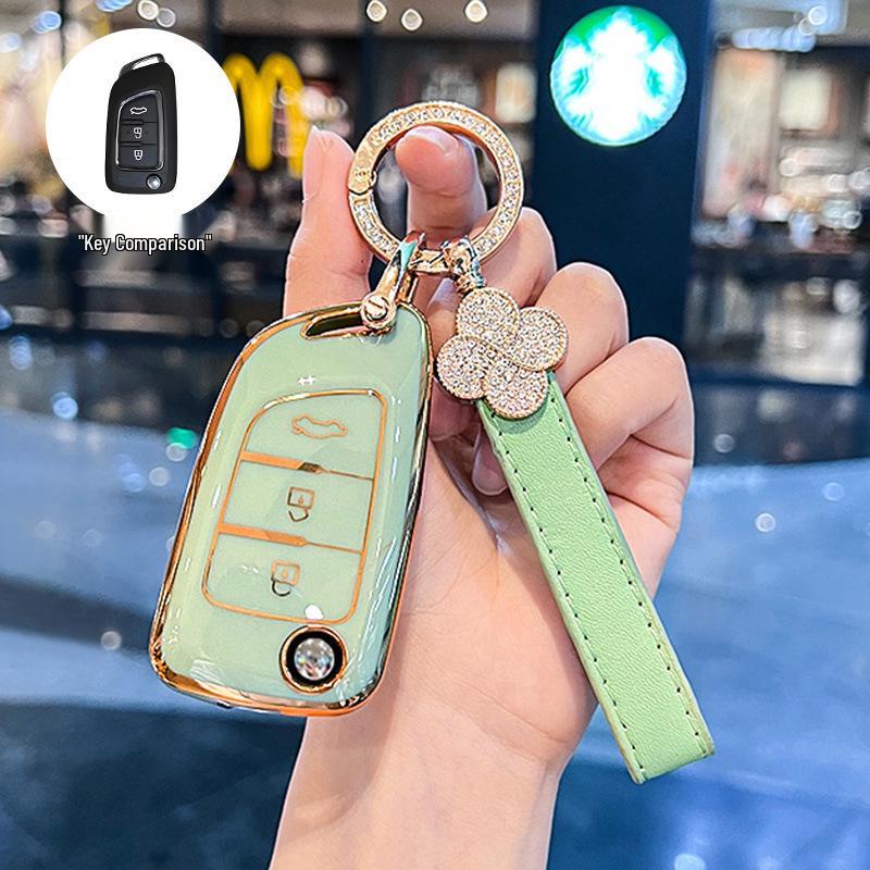 Stylish Key Case for Dongfeng Fengshen AX7, AX3, AX4, AX5, Fengdu MX5, A30 Car Models
