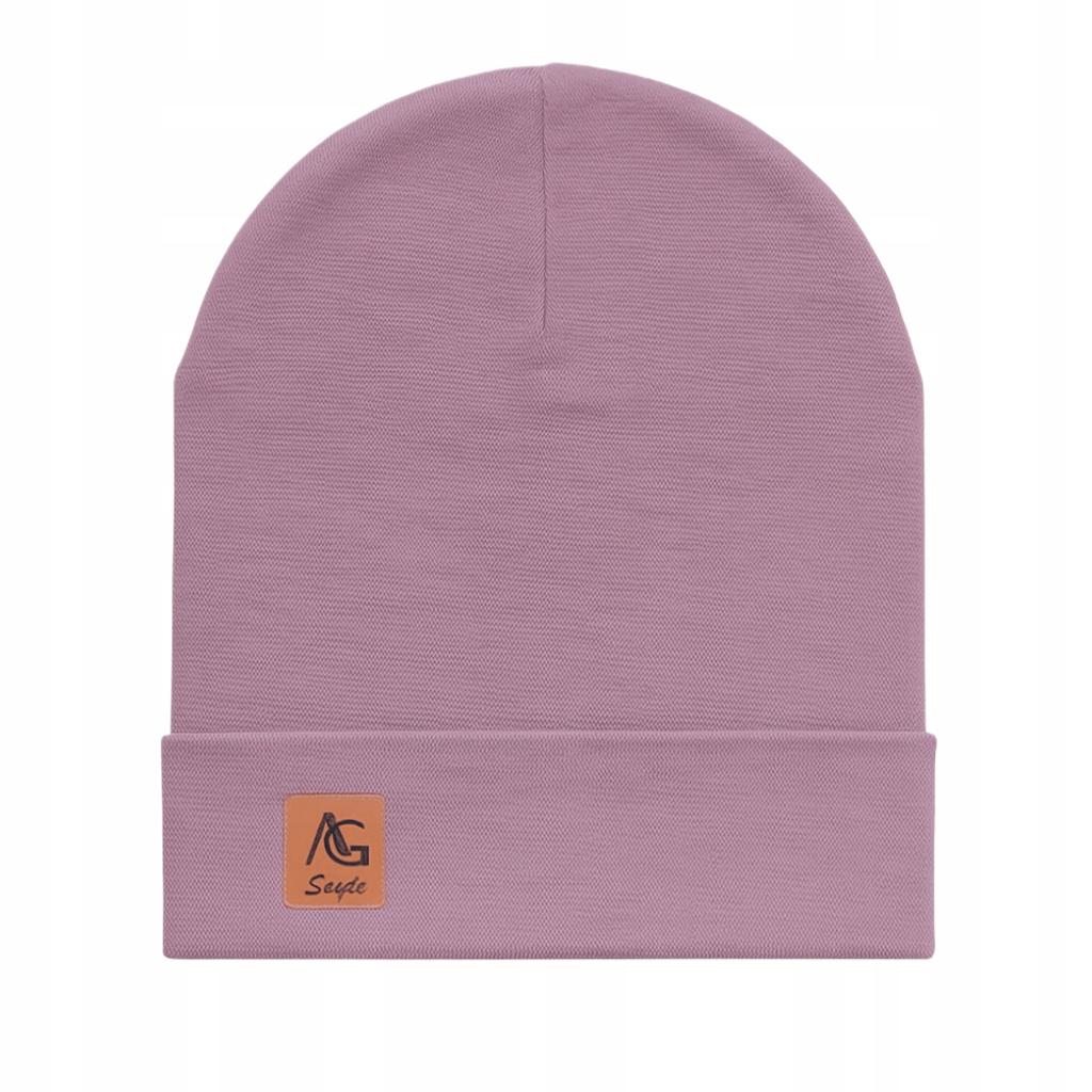 Set of Hat + Neck Warmer for Women and Men, Two-Layer Set, Warm Heather