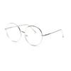 Oversized Round Metal Anti Blue Light Woman Reading Glasses Men Clear Lens Vintage Eyeglasses Presbyopia Large Computer Goggles