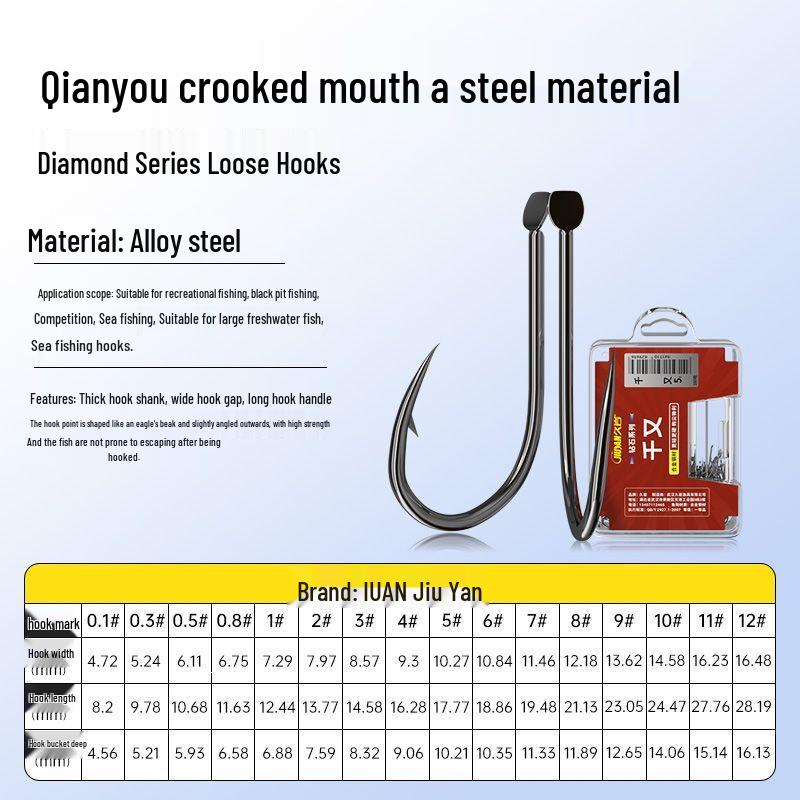 San Gou Jin Hai Xi Fishing Hooks Series
