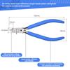 Model Nippers Ultra-thin Single-Edged Pliers Puzzles Model Assembly Cutting Nipper Diagonal Pliers Plastic Cutting Nippers DIY