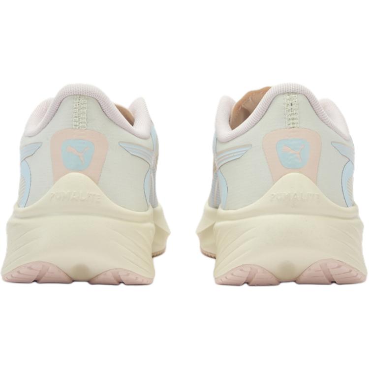 Puma Pounce Lite Нейтральный Диск Удобные Универсальные Тренировочные Спринтерские Кроссовки Легкие Амортизирующие Низкие Детские Кроссовки Бежевый 404687-02