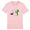 Hedgehog Dad Humor T-shirt Summer Men Women 100% Cotton Casual Loose T-shirt Printed Round Neck Short Sleeve T-shirt Tops