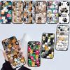 RE18 Cat Cartoon New High-End Shell Phone Case for Xiaomi Poco C40 C50 C51 C55 C65 C71 C75 F3 F5 F6 F7 M2 M3 Pro Ultra