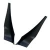 1 Pair Car Front Corner Windshield Wiper Cowl Extension Cover Trim Fit for VW Volkswagen Passat 2016 2017 2018 Black Plastic