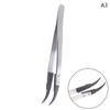 Handle Stainless Tweezers Antistatic For Watch Hands Installation Work
