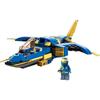LEGO® NINJAGO 71784 Jay's Speed Jet – Evolution, Airplane Toy, Ninja Evolution