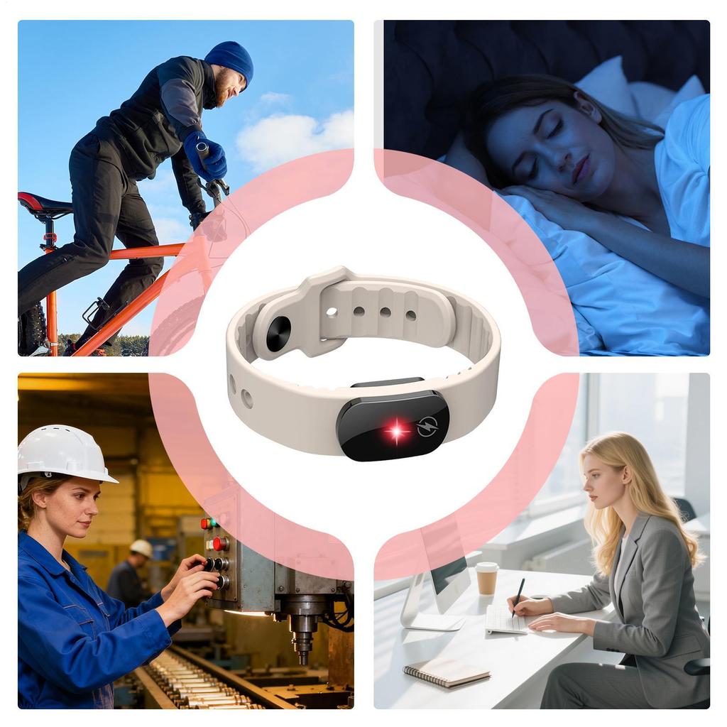 Заземляющий браслет Антистатический Регулируемый Балансирующий браслет на запястье Зимний Заземляющий ремешок для снятия статического электричества Для взрослых Женщин Мужчин