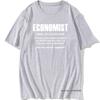 Cool Economist Definition Noun Funny T Shirt Men Short Sleeves Hip Hop Vintaged O-Neck Cotton T Shirts