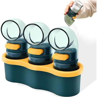 Кухонный пресс для дозирования емкостей для соли с основанием - 10 мл кухонная прецизионная банка для приправ с кухонными принадлежностями для одной руки