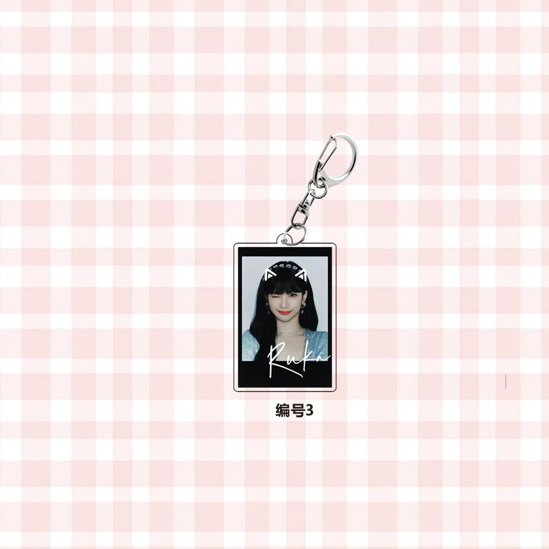 BABYMONSTER peripheral RAMI Lee Charin AHYEON Kawai Ruka ASA pendant keychain 1001