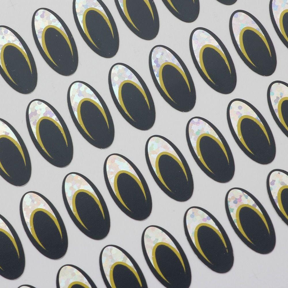 Realistic Simulation Fisheye Holographic Fake Bait Sticker Fishing Lure Eyes  Sea Fishing