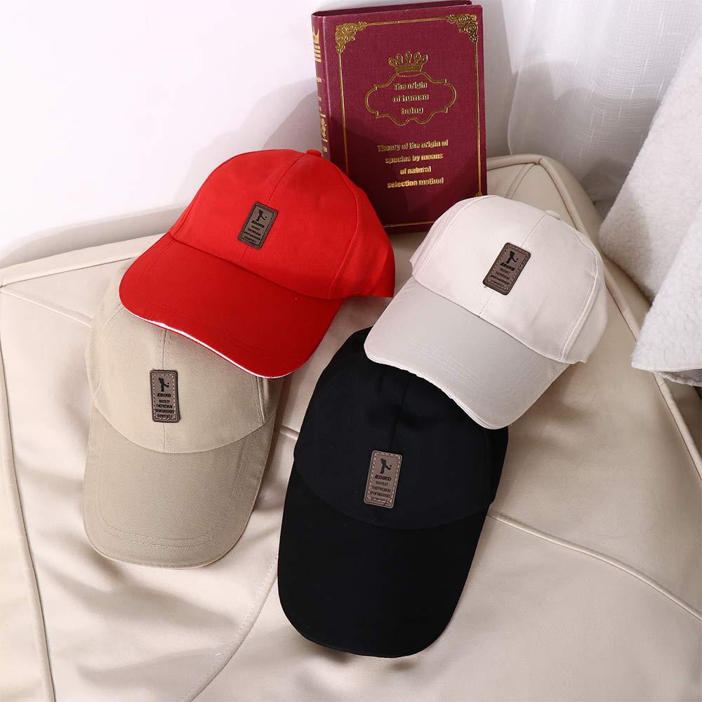 Logo Cotton Korean Style Caps Baseball Caps Women Baseball Caps Men Baseball Caps Letter Caps