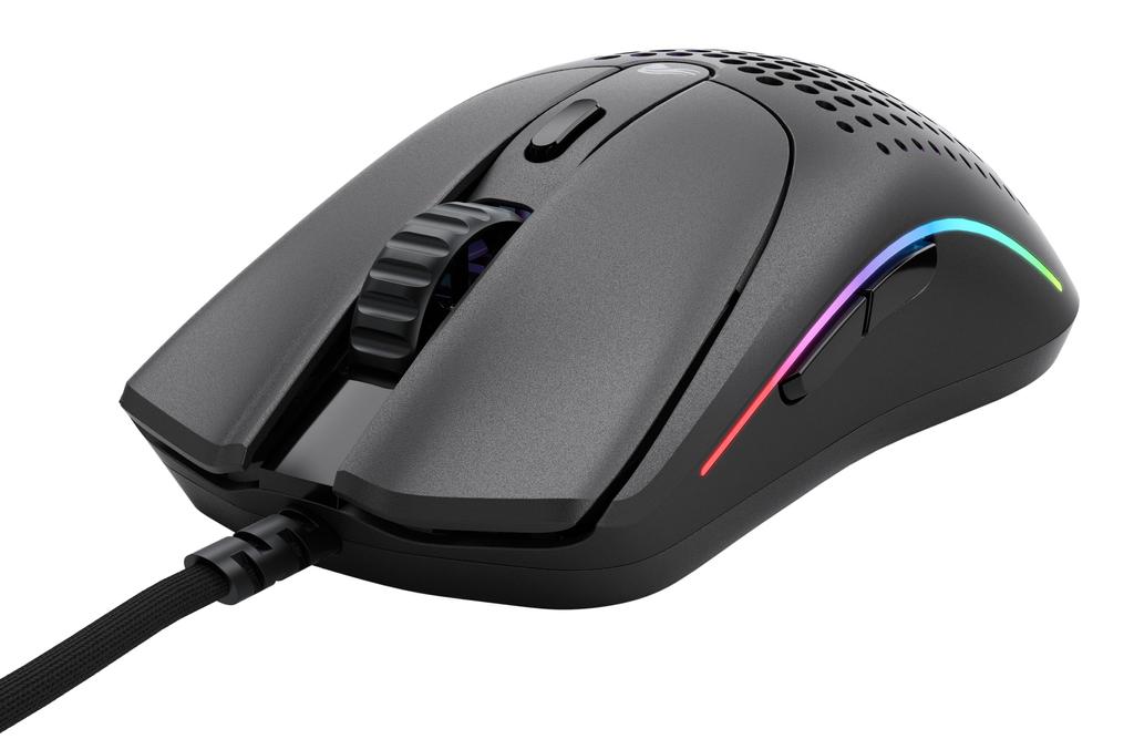 Glorious Model O 2 Wired Black Ultra Lightweight 49g RGB LED Wired Gaming Mouse Black MS665 GLO-MS-OV2-MB