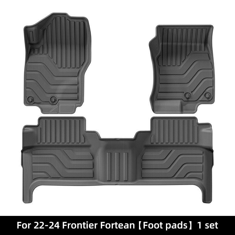 TPE коврики в салон и багажник для Nissan Frontier 2022-2024