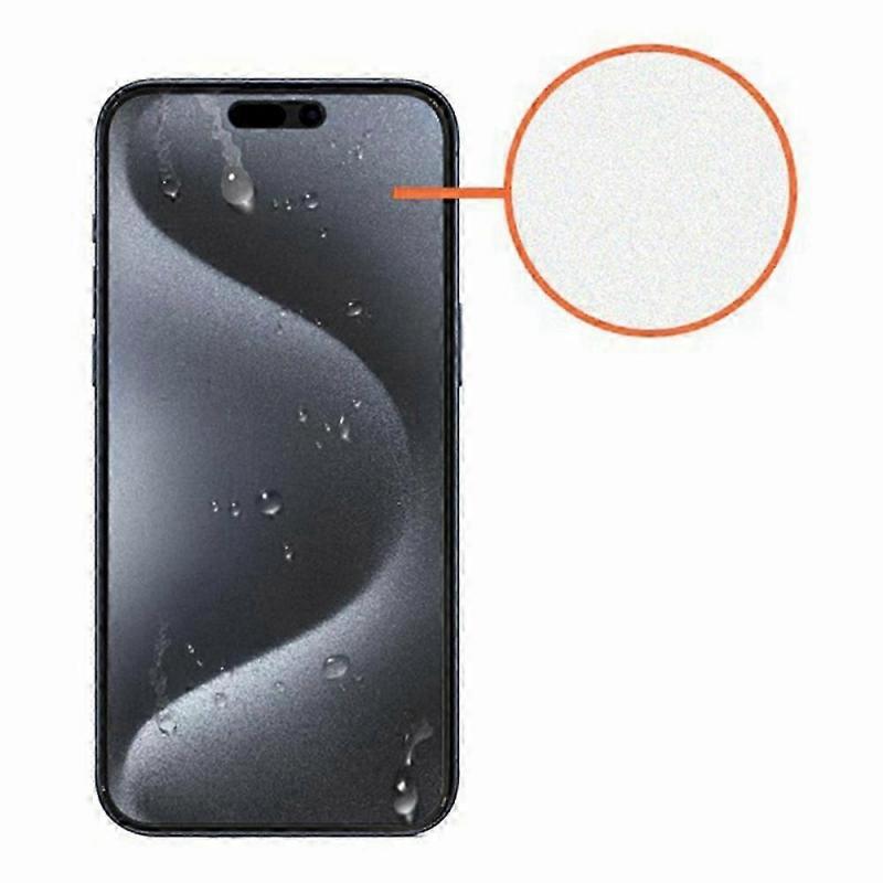 iPhone 16 Tempered Glass Screen Protector, 9H Hardness Anti-Scratch Shatterproof, Full Coverage HD Anti-Fingerprint, 2 Pack