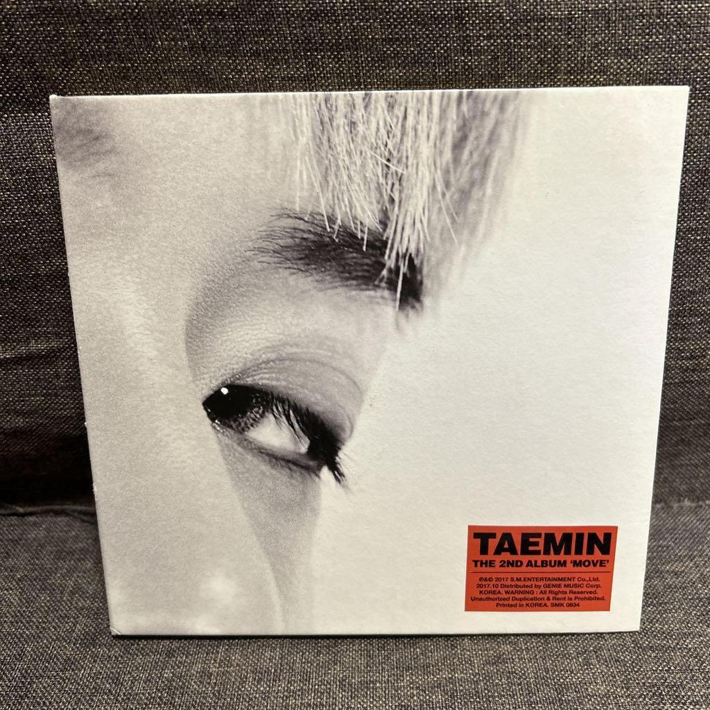 [USED] SHINee TAEMIN 2nd album MOVE with trading card