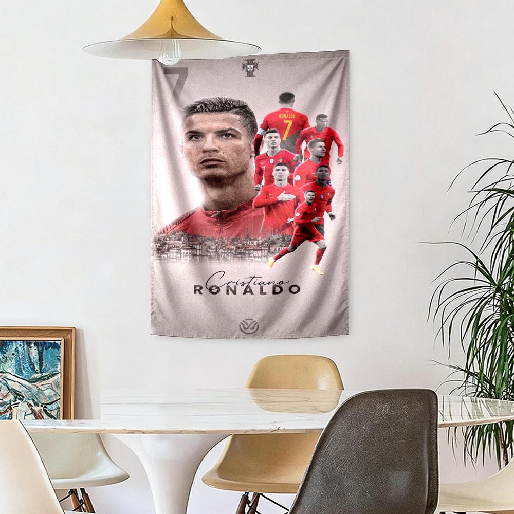 Cristiano Ronaldo Aesthetic Tapestry Nordic Minimal Made For Living Room Bedroom Balcony Four Seasons Gallery Wall Gift For Birthday