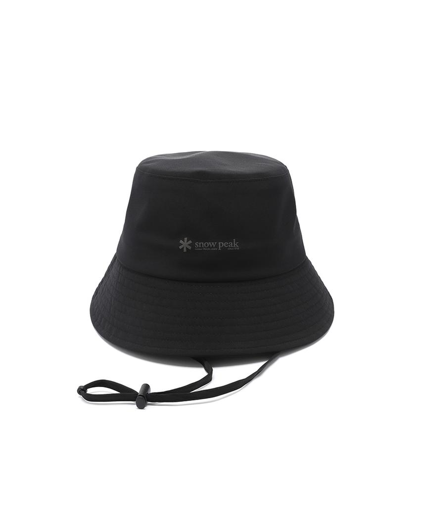 SNOWPEAK APPAREL Водонепроницаемая шляпа Pertex (S25Zutha02) черный