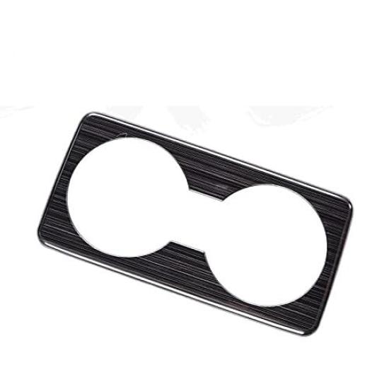 MEKOMEKO Rear Cup Holder for Mazda Rear Seat Cup Holder Interior Stainless Easy 1 Piece CX-30, Garnish, Panel, Scratch-Resistant Accessory, Steel,