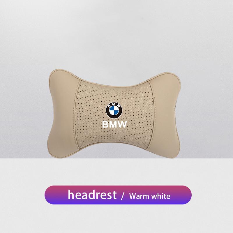 DOOD2 1Pcs Car Headrest Auto Breathable Seat Neck Pillow Accessories For BMW X1 X2 X3 X5 X4 X6 X7 G30 G20 G32 G11 G12 F40 F30 F20 F10