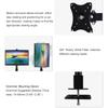 HILLPORT 14-27" Monitor Arm Soporte TV Tilt Swivel Desktop PC Screen Mesa Monitor Mount Computer Stand Suporte Holder XC05