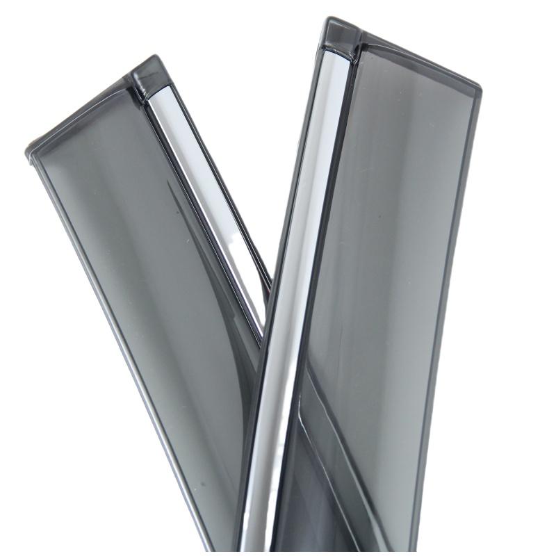 Window Visor Deflector Sun Rain Guard Cover Stainless Steel For Honda CRV CR-V 2007-2011 / 2012-2016 / 2017-2022 / 2023-2025