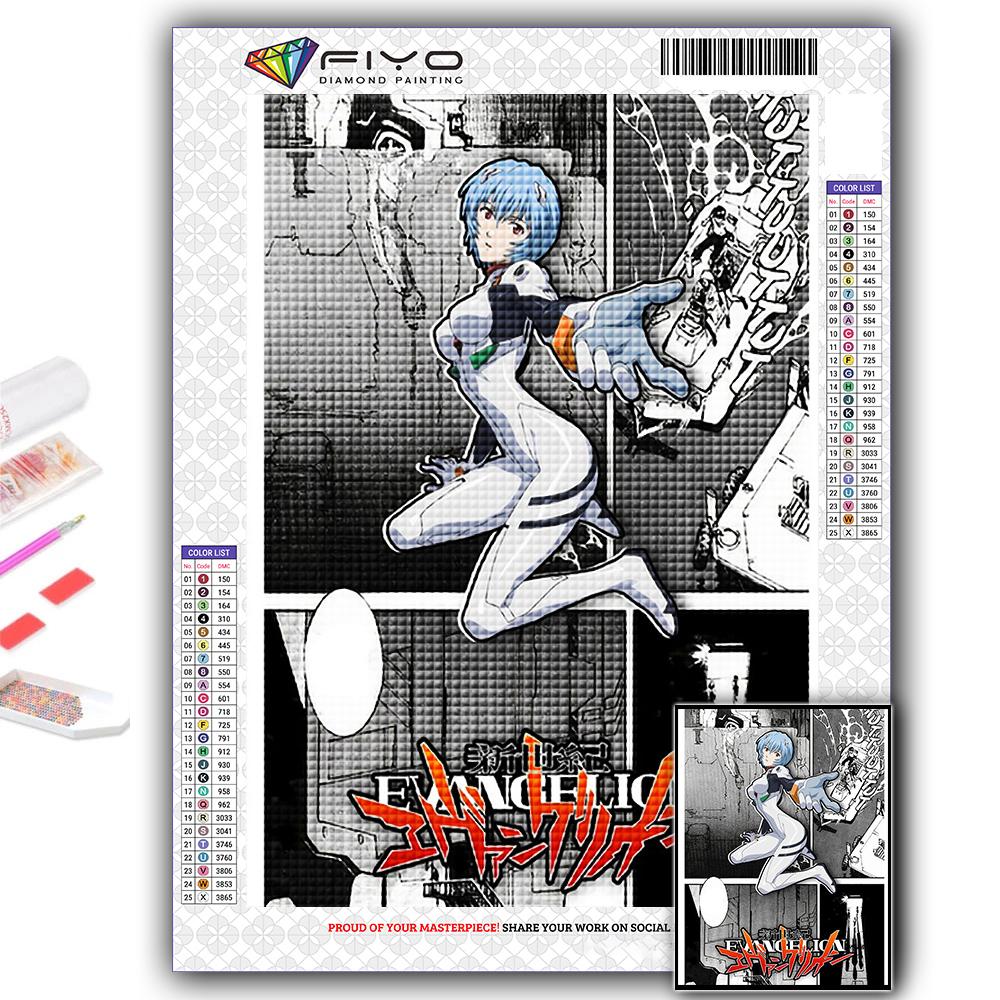 DIY 5D алмазная живопись аниме постер набор для вышивки крестом полная дрель вышивка мозаика художественная картина стразы подарок